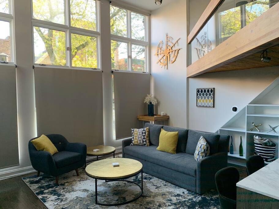 Appartamento Lincoln Park Light-Filled Loft Chicago Esterno foto